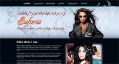 Desktop Screenshot of euforia-zabrze.pl